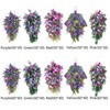Artificial Flower Wreath Wreath with Lilacs Hyacinths Hydrangeas Spring Summer
