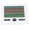 LCD Electronic Alarm Clock Temperature Humidity Monitoring Alarm for Indoor