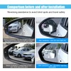 Rectangle Blind Spot Car Mirror - 2" Frameless HD Glass