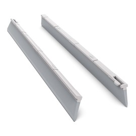 KOLLIEE 61" Replacement Rubber Squeegee Broom Blade 2 Pcs Window Squeegee Blade Cleaning Supplies