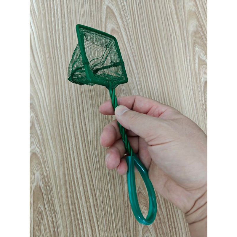 1 Piece 2.56 Inch Mini Aquarium Fish Net with Plastic