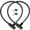 E Scooter Lock Pack of 2 Cable with Keys Steel