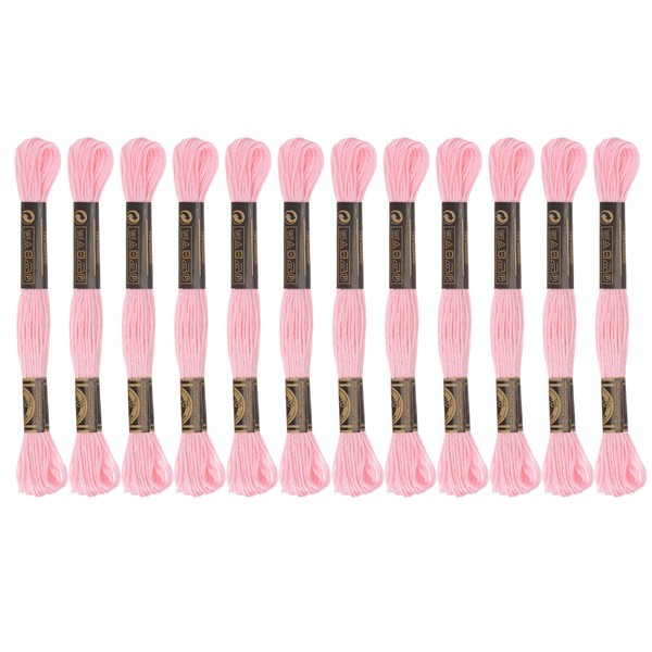 uxcell 12 Thread Embroidery Threads, 8.6 ft (8 m) Each,