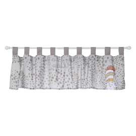 Trend Lab Dr. Seuss Peek-a-Boo - Cenefa de Ventana con diseño de Gato en el Sombrero, Multicolor