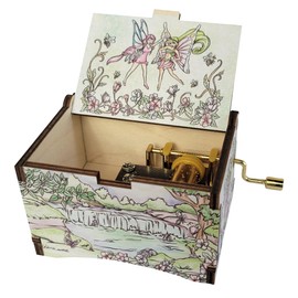 Fairy Music Box with Song "Waltz of the Flowers", Gifts for Women, Men, Birthday, Christmas, Mother’s Day, Anniversary or Merchandise Decor