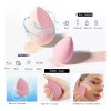 Kit De Esponja Para Maquillaje Con Brochas Kabuki Para Base
