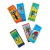 Raymond Geddes Pete The Cat Beveled Erasers for Kids (24