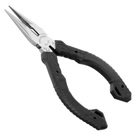 ENGINEER 141mm Precision Mini Long Nose Pliers (Serrated Jaws) Professional Grade ESD Safe Grip Carbon Steel Needle Nose Tip. Made in Japan. PS-01