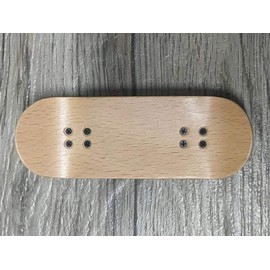 LEEFAI Pro Fingerboard Complete 34mmx96mm Maple 5 Layers Wood UV Printing Deck-The Beginner Board with Professional Trucks and Pom CNC Bearing Street Wheels