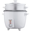 Brentwood Appliances TS-480S Rice Cooker with Steamer (15 Cups 900W),
