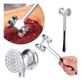 Eco R Martillo Ablandador Carne Mazo Acero Inoxidable Utensilios