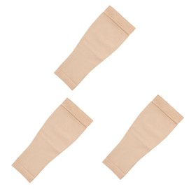 SAFIGLE 3 Pairs Compression Socks for Women Xxl Beige Calf Support Stockings for Sports and Casual Wear Breathable Stretch Design Relieves Muscle Fatigue and Swelling