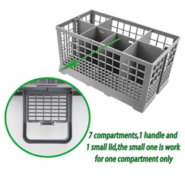 Cenipar Dishwasher Cutlery Basket-Universal Basket (9.6" x 5"x 4.8" )-Universal Basket with a Handle-Universal