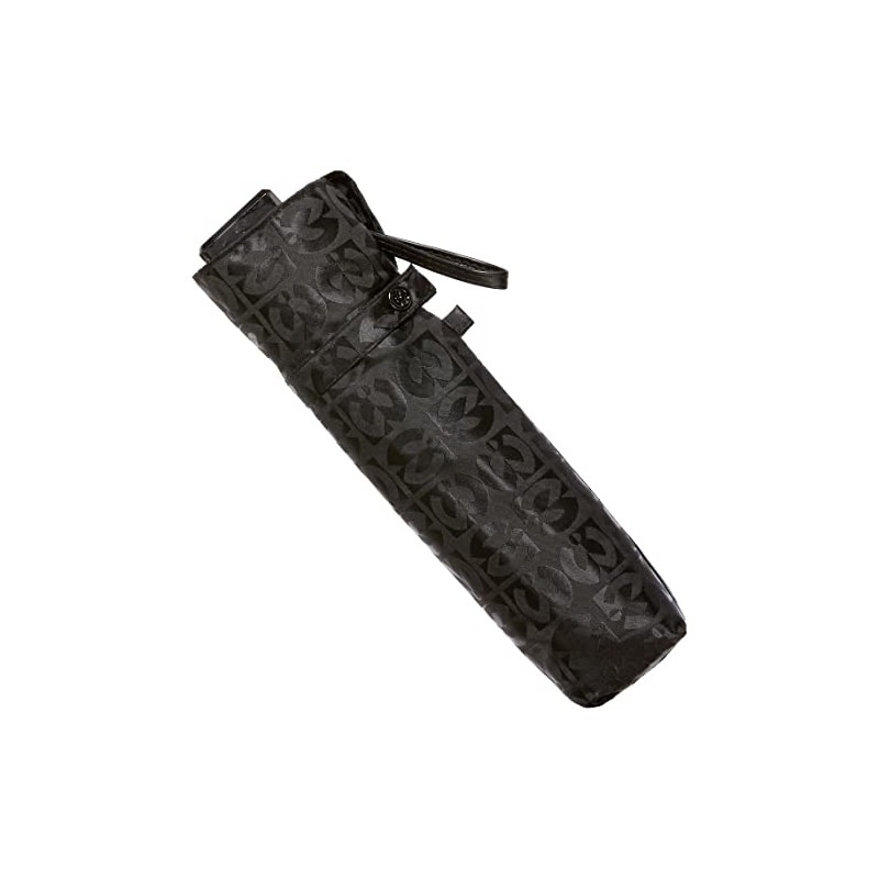 Moonbat Men's Folding Umbrella, Mila Schon Logo Jacquard Men's Umbrella,