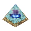 Constellation Pyramid Stone for Positive Energy Reduce Stress Chakra Resin