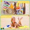 Boao 8 Pack Towel Bands for Beach Chair, Pool &