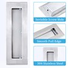 Dontay Sliding Pocket Door Handles, 304 Stainless Steel Non Locking