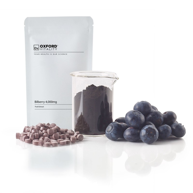 Bilberry Supplements | Extra Strength 4000mg Tablets for Eye Health