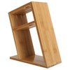 Bamboo Knife Holder Inclined Kitchen Knife Holder Multifunctional Bamboo Rack