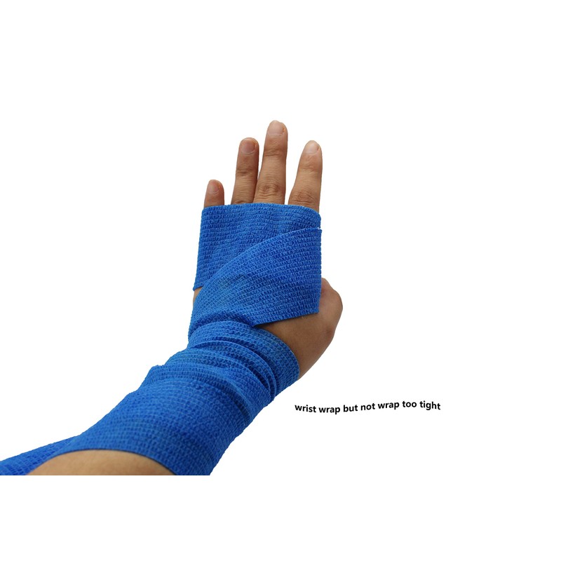 Cohesive Bandage (5cm6Rolls, Blue)