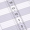 Poluma Salon Appointment Book - 11.5" x 4.7", 2 Columns,