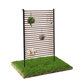 CaroTex Carotex Outdoor Privacy Screens, 3.28FT X 6FT Decorative Privacy Fence Panels for Patio, Backyard and Garden