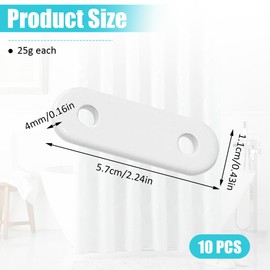 Pack of 10 Pencil Rods, 25 g Curtain Weights for Curtain, Pencil Sticks, Weights for Curtains, Curtain Weights, Curtain Weights, Curtain Weights, for Home, Office, Curtains, Table Cloth Accessories