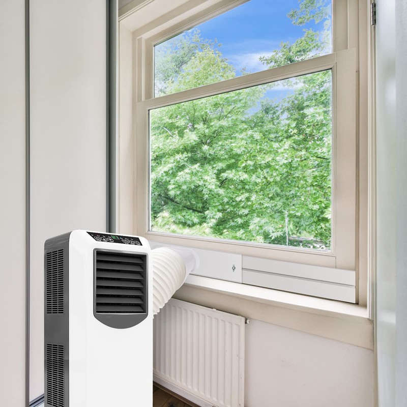 HOXHA Air Conditioner Window Vent Kit Universal Adjustable Window Kit