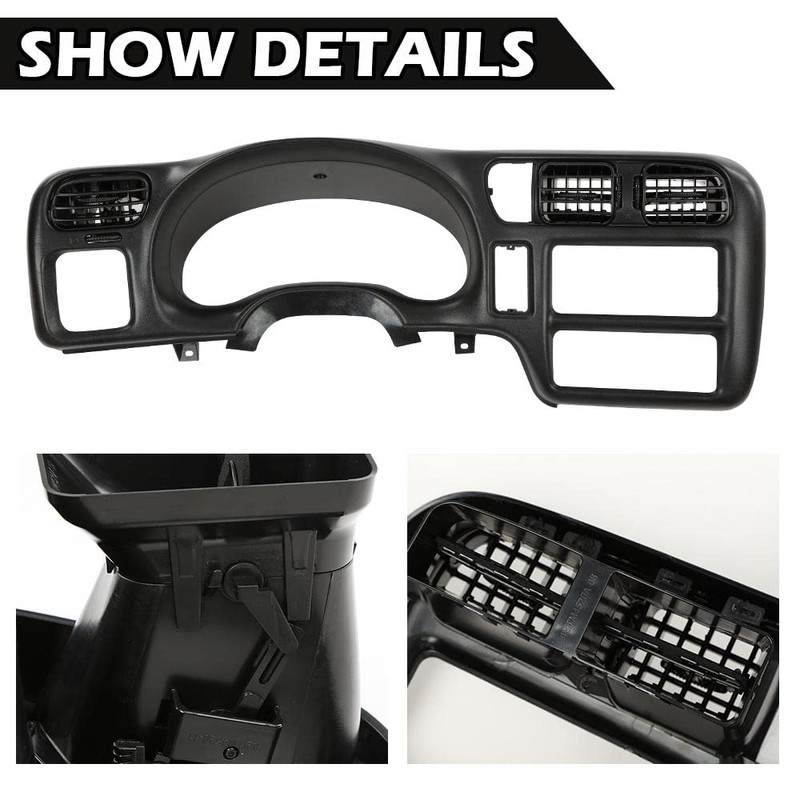G-PLUS Dashboard Dash Cover Compatible with 1998-2004 Chevy Blazer S10/GMC