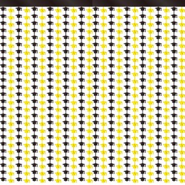 GOER Foil Curtain Backdrop for Graduation Party Decorations| Metallic Tinsel Graduation Theme Photo Booth Props (2 Pack)