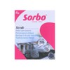 Sorbo Metal Pan Scourers, 4 Pack, Metalic