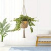 Outdoor Plant Hanger Macrame – Boho Macrame Plant Hanger For