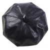 LABANCA Women Solid Faux Leather Beret French Artist Painter Octagonal