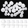 30 Pcs Salt and Pepper Stoppers Plugs, Silicone Salt and