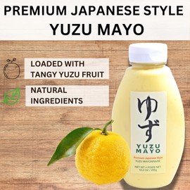 Hotaru Foods Yuzu Mayonnaise - Premium Japanese Style, Mayo from Japan, 10.2 oz (3-Pack)