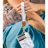 WAVEYU Cute Wrist Lanyard with ID Card Holder for Women