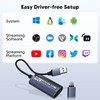 Balabaxer 4K Audio Video Capture Card, 4K HDMI auf, Full