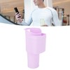 Cup Silicone Boot Sleeve with Pocket Chain Strap Flexible Soft