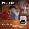 500pcs Bamboo Wooden Toothpicks, 6cm Cocktail Sticks, Double Sided Picks-
