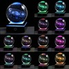 3D Solar System Model Crystal Ball 80mm 3.15inch - Outer