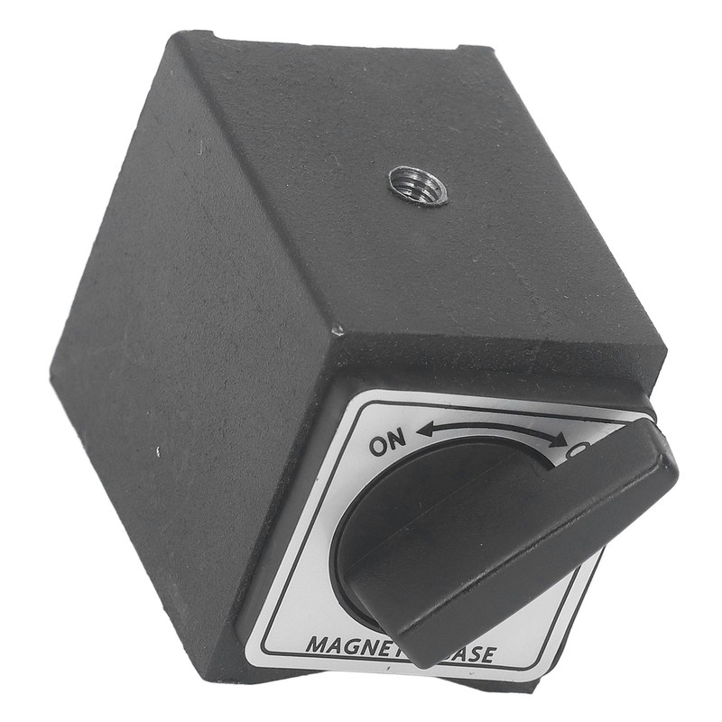 Magnetic Base Holder High Hardness 33lb M5 Threaded Dial V