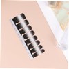 minkissy Pcs Gradual Nail Sticker Set Fake Nails Full Coverage