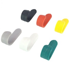 Non-perforated attachable J-type color hook wall-mounted entrance kitchen wall attachable (5 pieces) 1 set) White 12ea