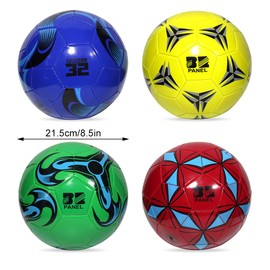 Soft and Scratch-Resistant Boys Football Size 5 Football for Sports Training Junior Football PVC No. 5 Football, Yellow
