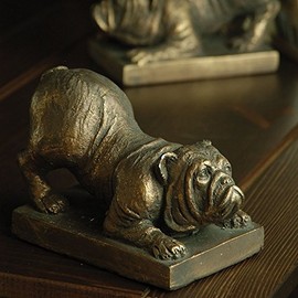 SPI Bulldog Bookends Pair
