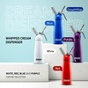 GreatWhip Whipped Cream Dispenser Highly Durable Aluminum Whip Cream Maker