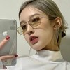meSmart Ladyram Vintage Square Men's Women's Metal Frame Sunglasses Stylish