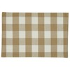 Park Designs Natural Buffalo Check Backed Placemat Set of 4