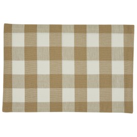 Park Designs Natural Buffalo Check Backed Placemat Set of 4