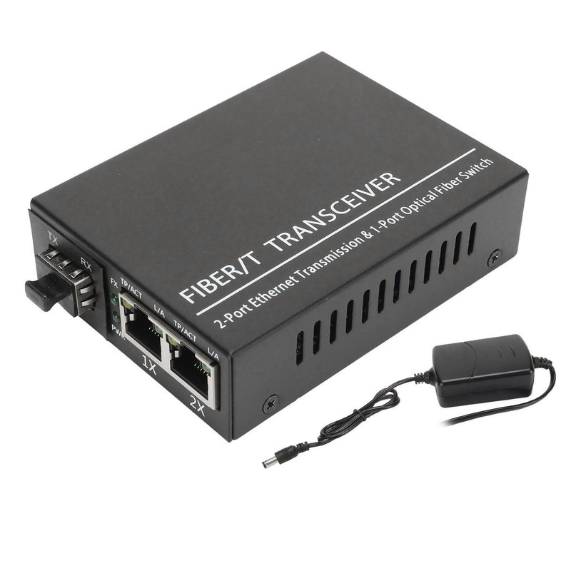 Fiber Transceiver 100M SFP to RJ45 Multifunctional Compatibility Optical Media